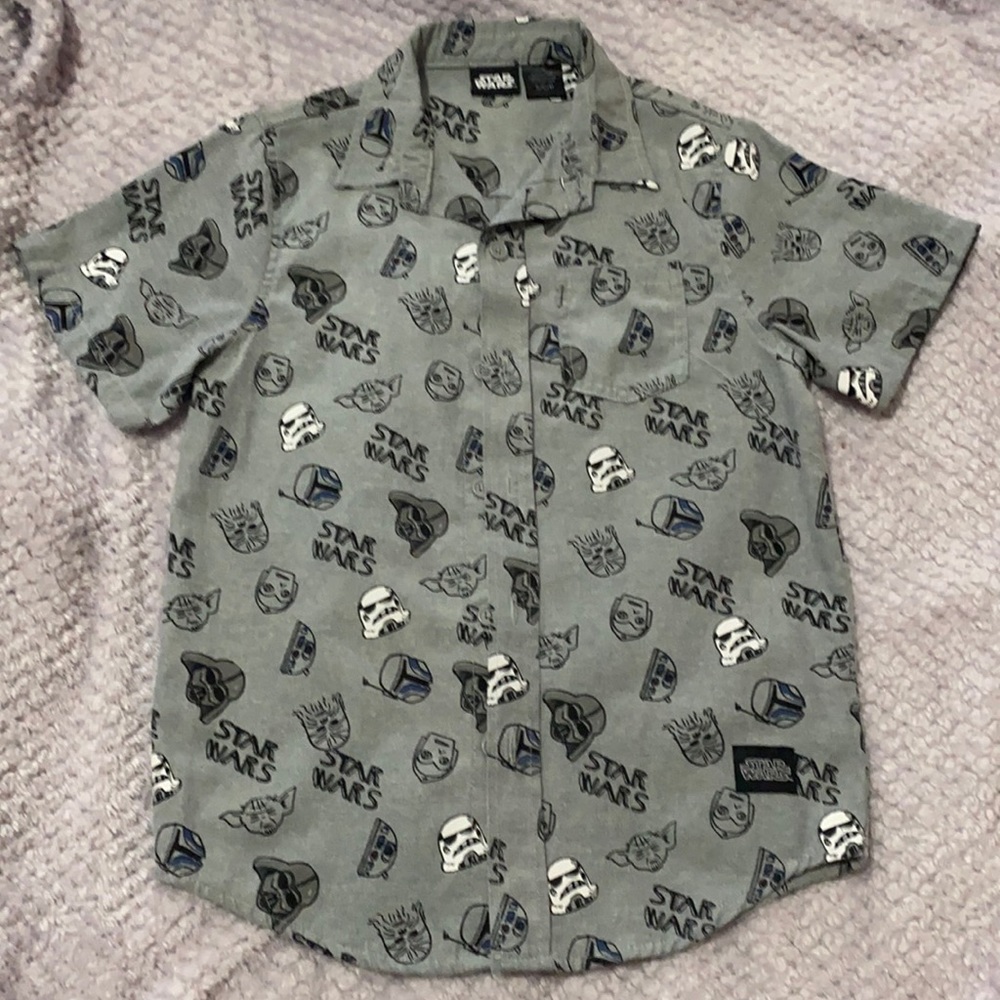 Star Wars button up shirt